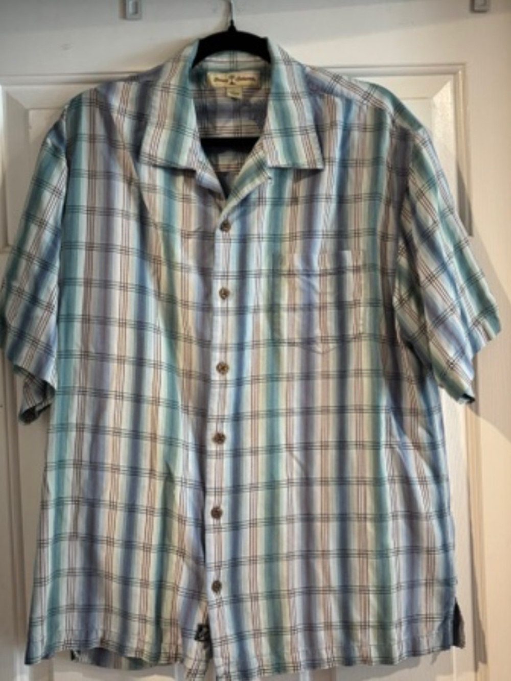 Tommy Bahama 100% silk shirt- SZ L